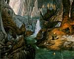 Ted Nasmith - The Glitterning caves of Aglarond (3)